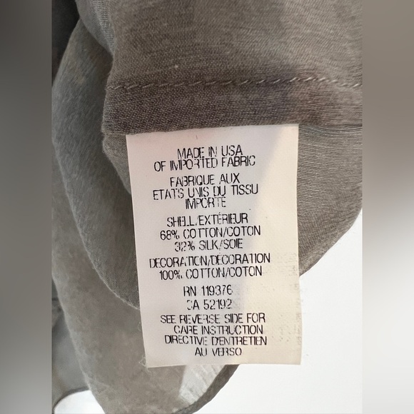 Helmut Lang Cotton/Silk GauzyTank Top - Picture 10 of 10